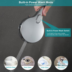 GwernKB adhesive bracket mounted on tile for secure, drill-free placement