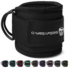 Gymreapers close-up of neoprene padding for comfortable ankle support