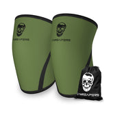 Gymreapers knee sleeves front packaging showing product and benefit of stable support