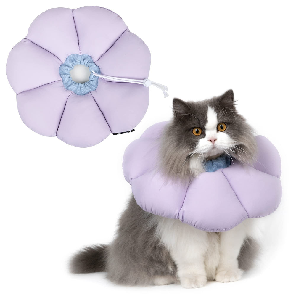 H HIDREAM front view of purple flower cone showing full coverage and comfort
