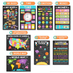 Hadley Designs toddler pointing at poster encouraging interactive learning