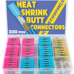 haisstronica front packaging showing entire 330-piece connector kit and organization benefit
