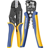 haisstronica front view of tool set showing compact handles and finished jaws, improves workspace efficiency