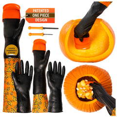 Halloween Moments glove packaging view showing clean prep benefit