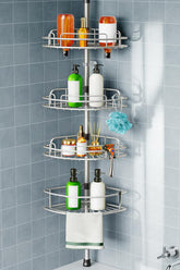HAMITOR front view corner setup showing stable vertical storage benefit