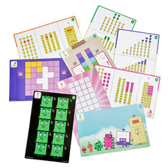 hand2mind double-sided character and activity cards aiding learning