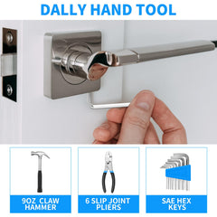 HANGYING screwdriver bits array displayed for versatile fastening benefit
