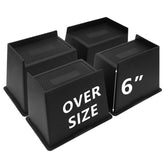 HANIHUA front view of four risers showing durable design and easy storage benefit
