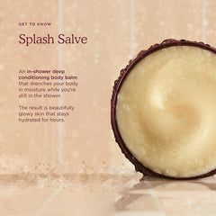 HANNI applied to wet skin in shower illustrating fast, in-shower use benefit