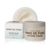 Hanz de Fuko front packaging showing compact travel cream and clean design