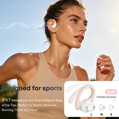 HAOYUYAN close-up on earbud driver and texture for powerful sound clarity benefit