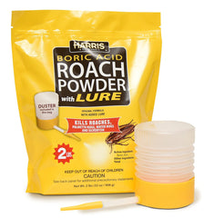 HARRIS front packaging 32oz showing product and included duster for easy identification and use