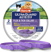 Hartz collar front packaging shows product and protection details for peace of mind
