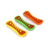 Hartz Dental Duo front packaging showing three large chew toys and benefits