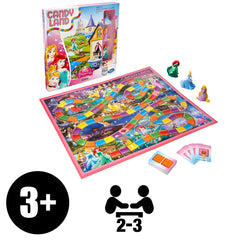 Hasbro Gaming princess movers including Cinderella Rapunzel Ariel, easy-to-handle pieces