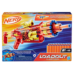 Hasbro Nerf FlareFusion attachments arranged to showcase modular customization benefits