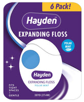 Hayden front packaging showing six dispensers and product benefits for convenience