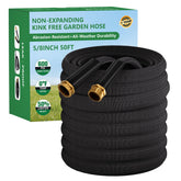 HDKing 50FT hose front view showing full length and color, durable everyday watering