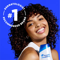 Creamy shampoo texture of Head & Shoulders demonstrating gentle lather