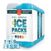 Healthy Packers front packaging showing 10-pack and slim design for compact storage