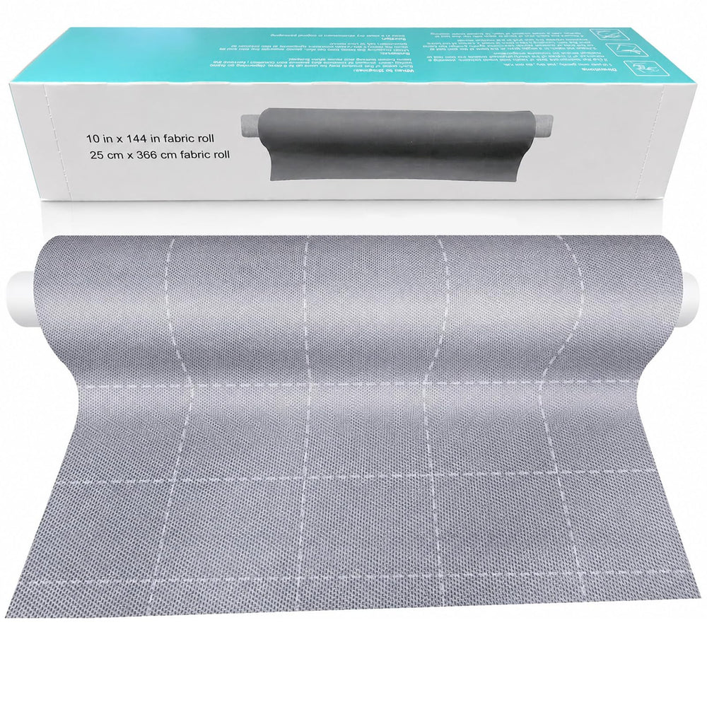 HearthMend full roll front view showing size and usable length for convenience