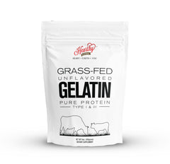 Hearthy Foods front packaging shows clear product identity and pantry-ready benefit