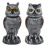 Hedoc two-owl front view showing realistic shape and deterrent benefit