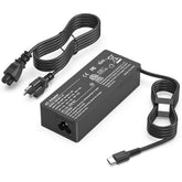 heesky front view of charger showing USB‑C port and compact design for travel convenience