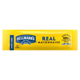 Hellmann's packet front view showing brand and easy-portioned convenience