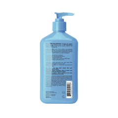 Hempz pump dispensing lotion illustrating easy use and controlled application benefit