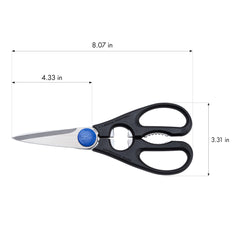 HENCKELS handle insert demonstrating bottle opener and nutcracker convenience
