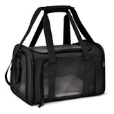 Henkelion front view of black carrier showing shape and access points