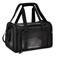 Henkelion front view of black carrier showing shape and access points