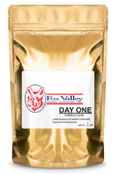 Henry's Fox Valley front packaging showing 16 oz container and clear label benefits