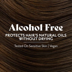 Color swatch strands of 5N light chestnut brown showing natural highlights