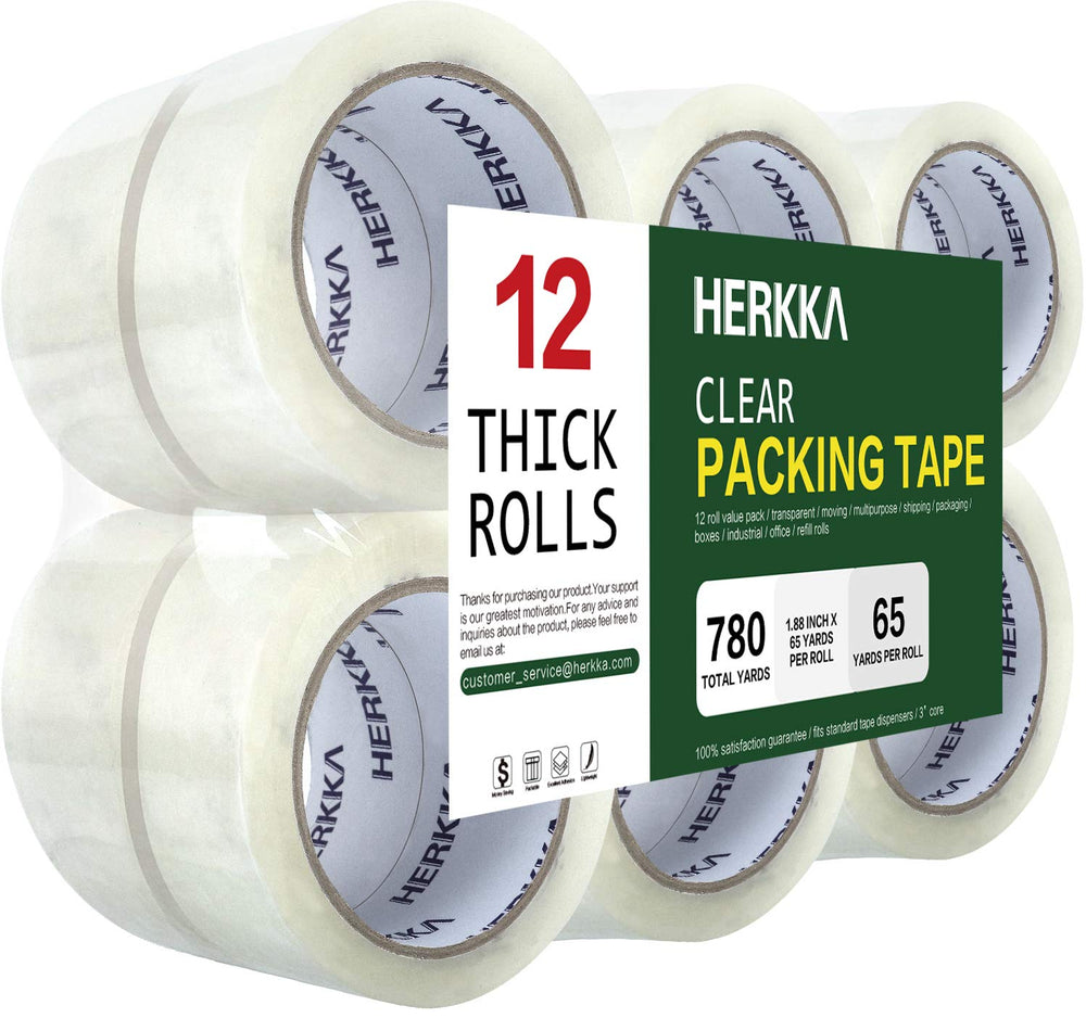 HERKKA front packaging showing 12-roll bundle for convenience