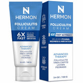 Hermon cream front tube showing packaging and clear use benefit