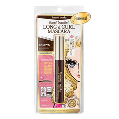 Heroine Make front packaging showing New Brown shade and benefits