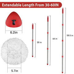HiBaby assembled stainless handle demonstrating adjustable height and durability