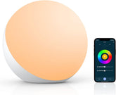 Hifree front view showing sleek lamp and neutral glow for décor
