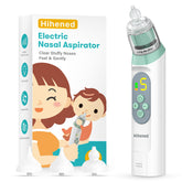 Hihened front view electric nasal aspirator showing controls and compact design for easy handling