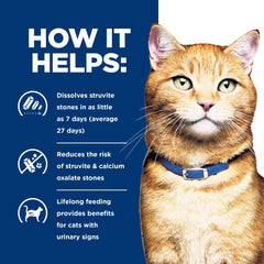 Hill's Prescription Diet label details listing controlled minerals and nutrients