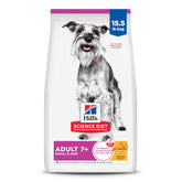 Hill's Science Diet front packaging showing senior small-breed nutrition benefits