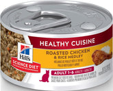 Hill's Science Diet front can showing label and flavor benefits