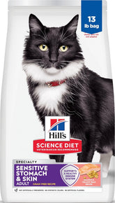 Hill's Science Diet front packaging showing salmon recipe and benefits