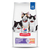 Hill's Science Diet front packaging showing kitten formula benefits and clear branding