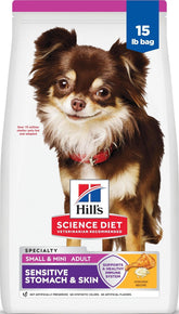 Hill's Science Diet bag front showing formula and benefits