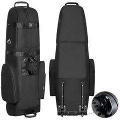 Himal Outdoors front view of golf travel bag showing sturdy design and protection