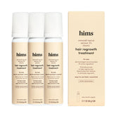 hims front packaging showing 5% foam and product benefit