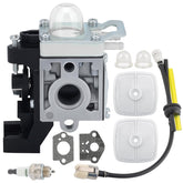 Hipa carburetor front view showing compact design and fit for Echo models
